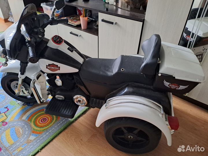 Детский электромобиль мотоцикл