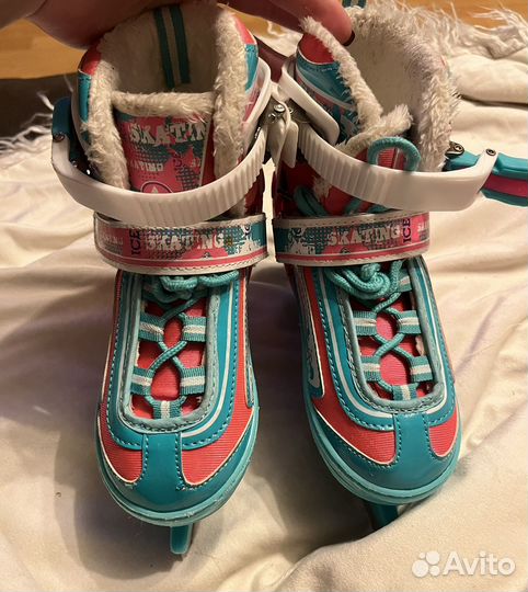 Коньки раздвижные 29-32