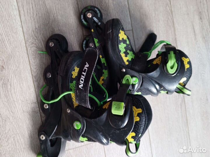 Роликовые коньки детские раздвижные