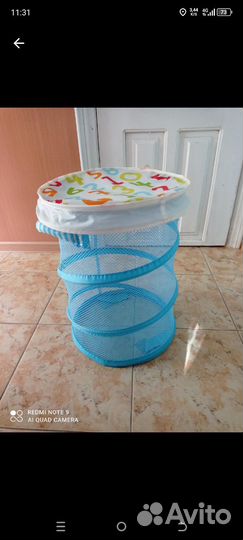Корзина для хранения игрушек или детского белья