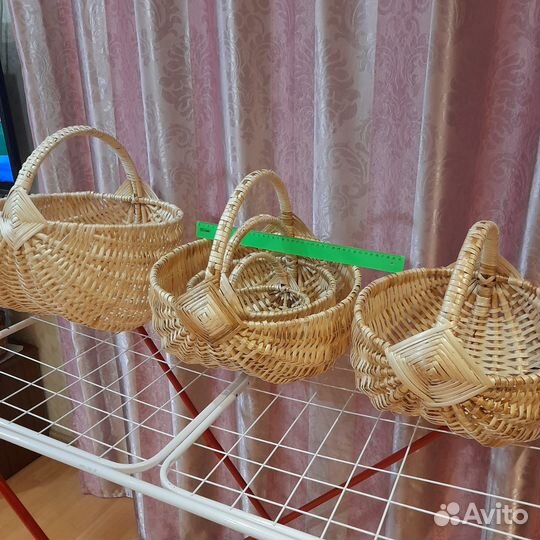 Подарочные корзины из лозы