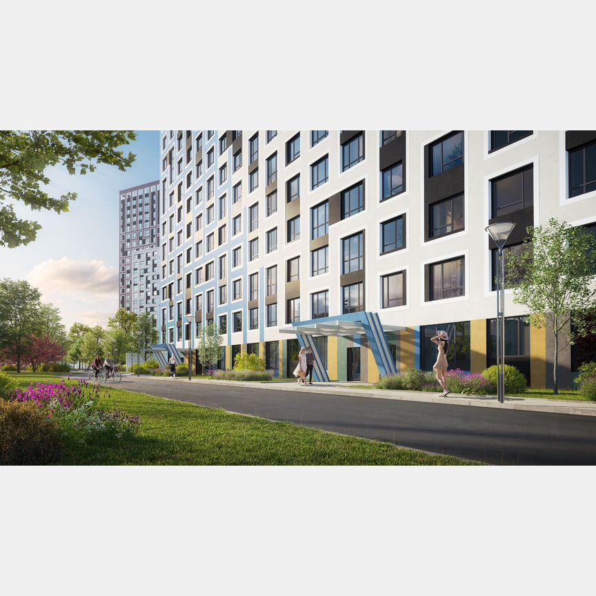 1-к. квартира, 46,3 м², 3/22 эт.