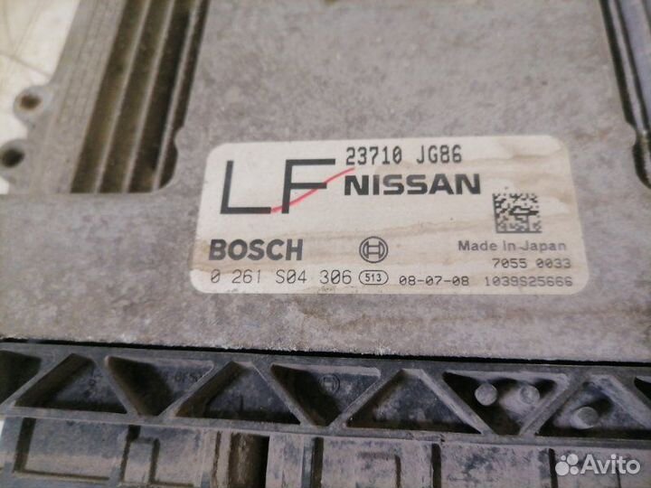 Блок управления двс Nissan X-Trail T31 2.5 4X4