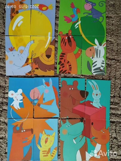 Развивающие карточки Речь многораз - 5 наборов