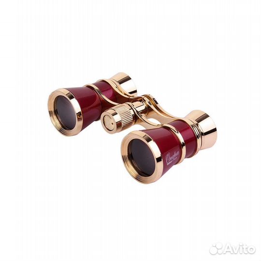 Бинокль театральный Veber Opera бгц 3x25 крас/зол