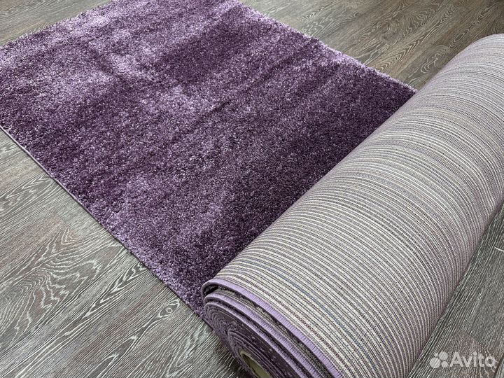 Ковровая дорожка Shaggy с высоким ворсом