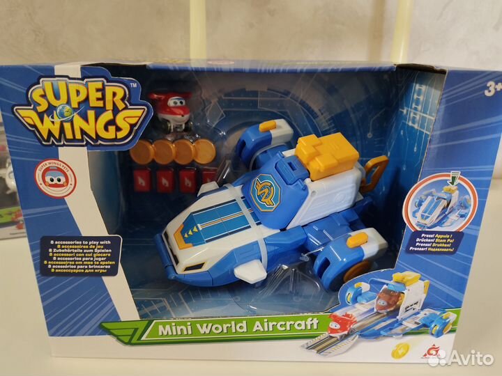 Игровой набор Супер крылья мини мировой самолёт