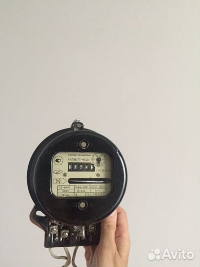 Электрический счетчик СССР 1974 год карболит
