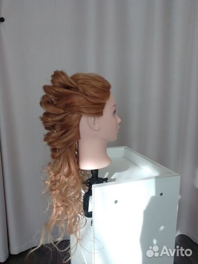 Манекен голова для причесок