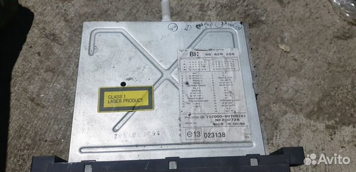 Магнитола от chevrolet aveo t250