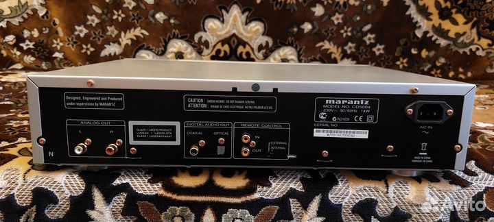 Marantz CD5004, Marantz PM5003, Warfedale VR-300