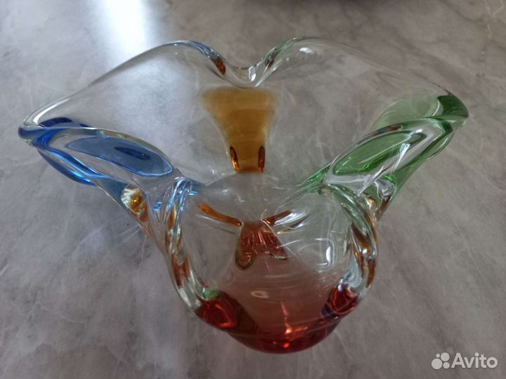 Пепельница вазочка Чехословакия