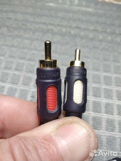 Акустический кабель 2 Rca- Jack 3,5 мм
