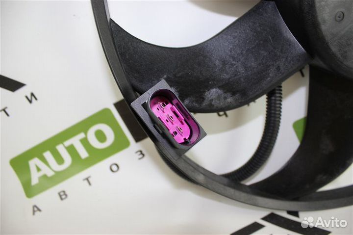 Моторчик с вентилятором Skoda Rapid rapid II С