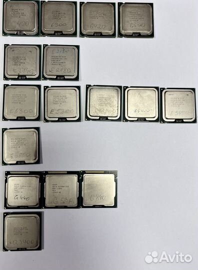 Процессоры на 775,1155сокет