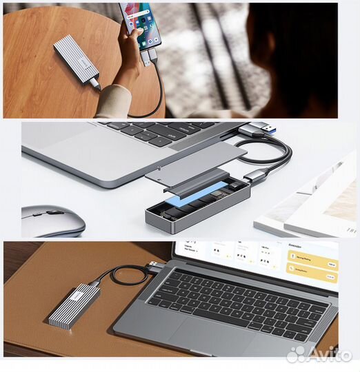 Orico 40 Гбит/с M2 Внешний корпус для ssd NVMe