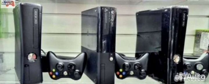 Xbox 360 Е/ Slim freeboot 150игр +1000ретро игр