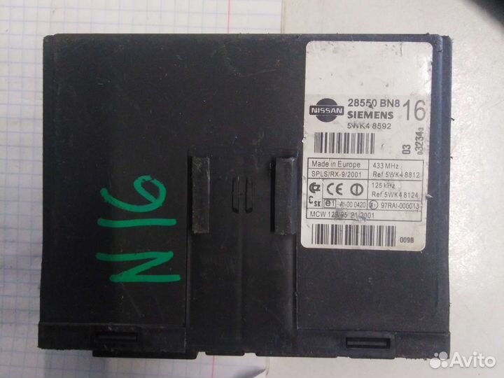 Блок комфорта Nissan Almera N16