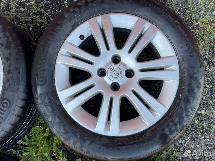 Оригинальные диски opel R16 4x100