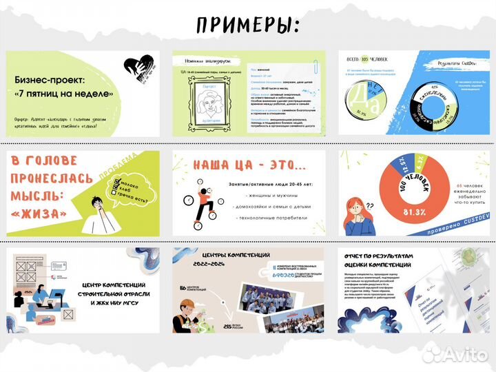 Дизайнер: презентации, инфографика, прочее