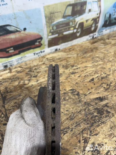 Диск тормозной пер Шевроле Авео T250