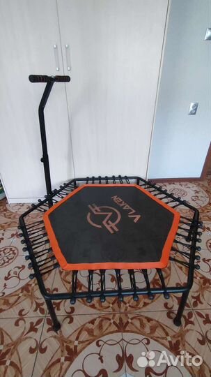 Батут для фитнеса с ручкой