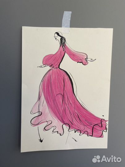 Fashion иллюстрация