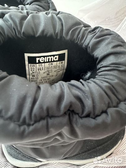 Дутики сапожки reima 22 новые