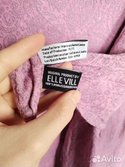 Слинг шарф ellevill. Бамбук-хлопок. Размер 6