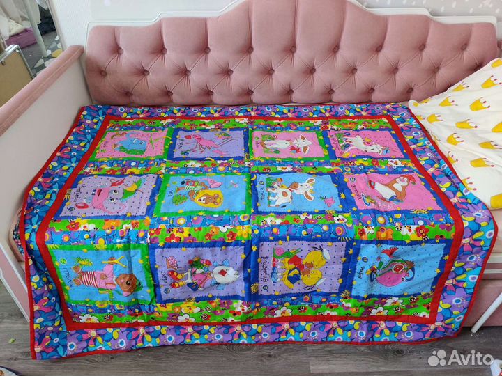 Новое покрывало пэчворк детское