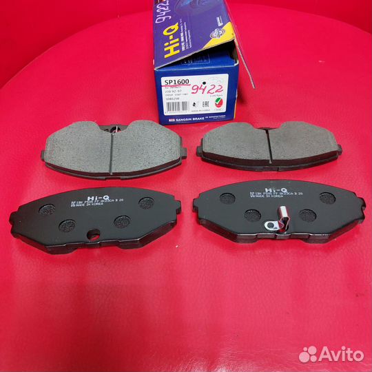 Ниссан, Инфинити колодки тормозные дисковые перед