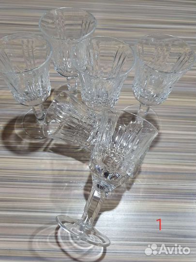 Хрустальные бокалы, конфетницы, вазы СССР