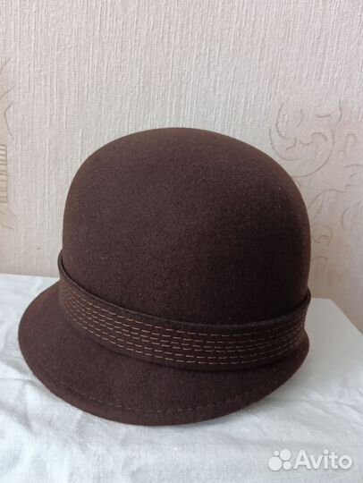 Шляпа фетровая женская