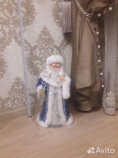 Дед мороз музыкальный 40 см