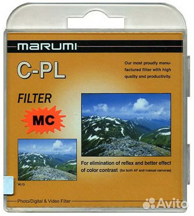 Фильтр Marumi от77 мм до 82мм MC-CPL