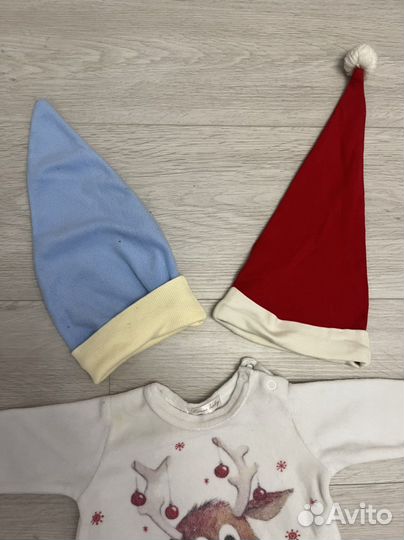 Новогодний костюм для новорожденного