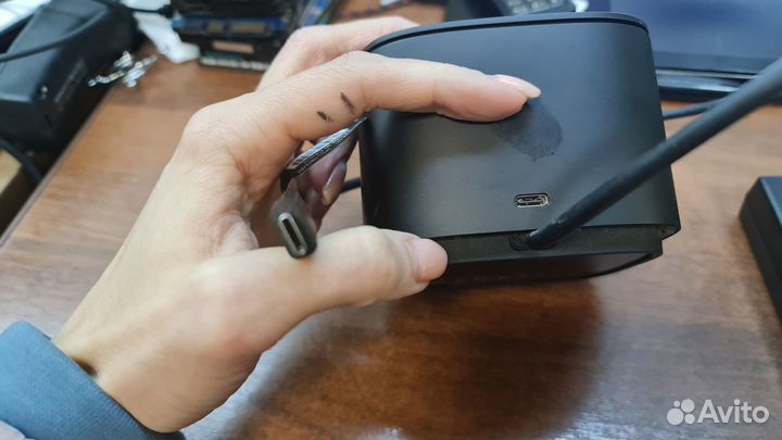 Док-станция HP Thunderbolt HSN-IX01 + блок питания