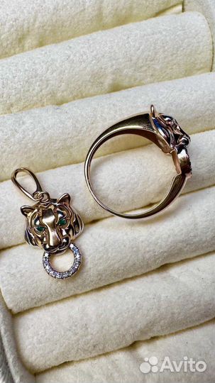 Золотые украшения с бриллиантами