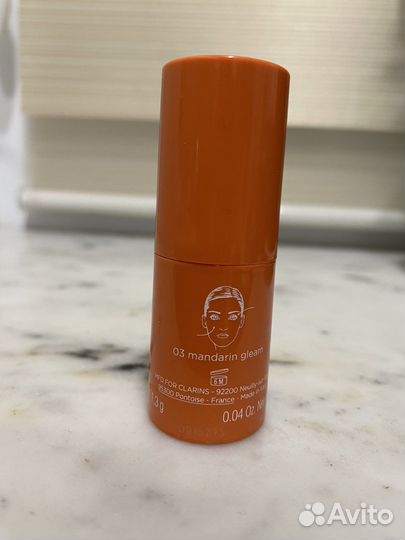 Тени румяна clarins