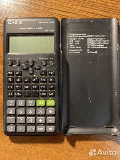 Калькулятор casio fx - 350ES plus