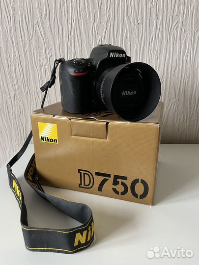 Фотоаппарат Nikon d750+ обьектив