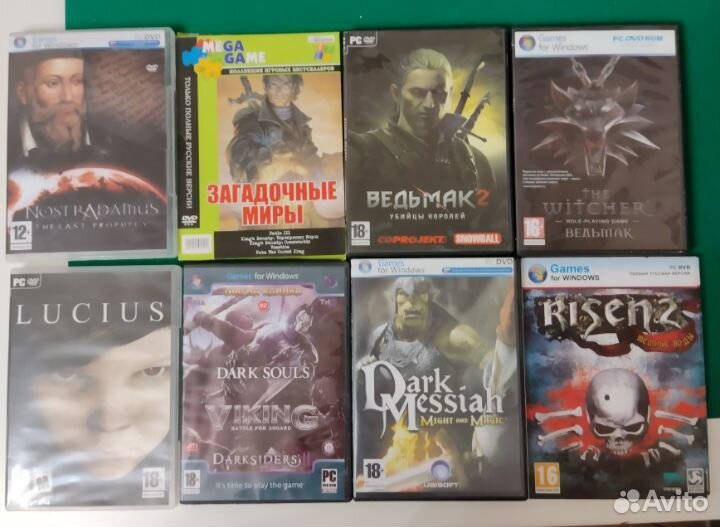 Компьютерные игры диски для пк