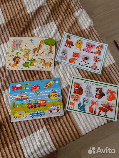 Детские игрушки пакетом для малышей