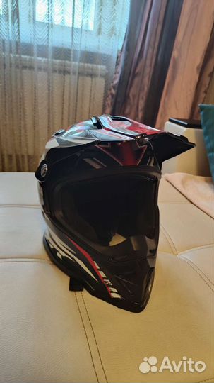 Шлем кроссовый бу