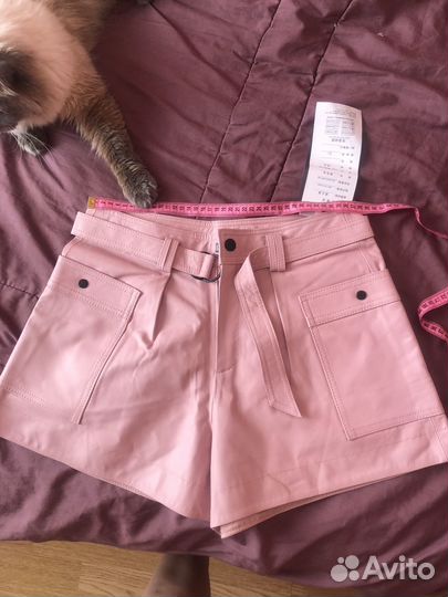 Шорты кожаные(натуральная кожа)