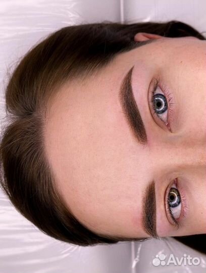 Удаление татуажа ремувером. Пудровое напыление губ