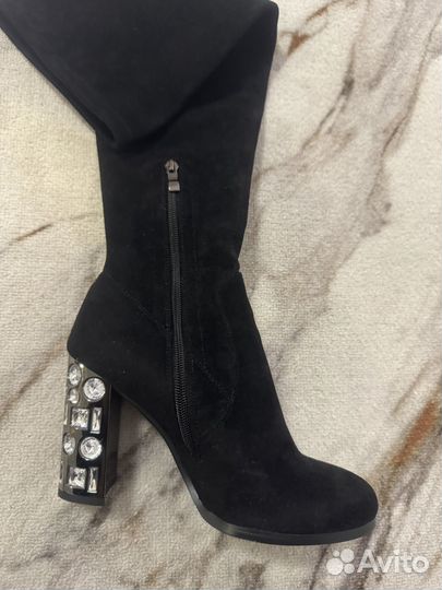 Сапоги ботфорты женские