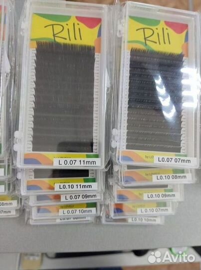 Ресницы для наращивания Rili \ и расходка