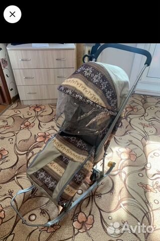 Коляска санки