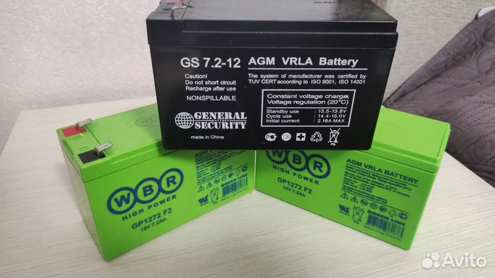 Аккумулятор WBR 12v 7ah